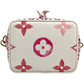 Louis Vuitton Monogram Nano Noe By The Pool Bucket Bag - Pink×White