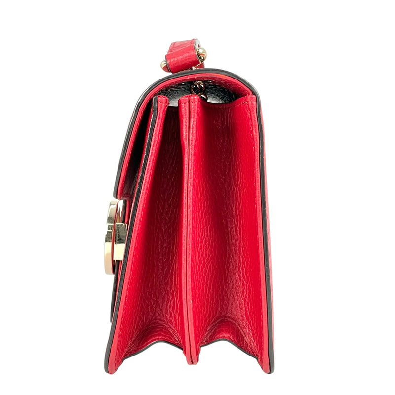 GUCCI Interloking G Shoulder Bag - Red