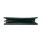 Dior Caro Diamond Calfskin Zipped Pouch With Chain Wallet Shoulder Bag - Black