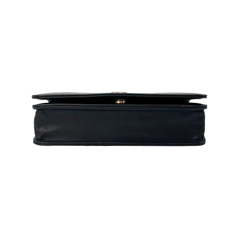 CHANEL Gabrielle Chain Wallet (WOC) - Beige × Black
