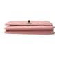 CHANEL Lambskin Chain Wallet - Baby Pink