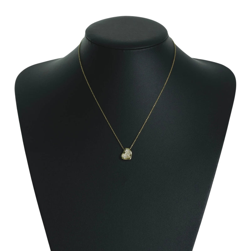 Tiffany Full Heart Diamond Necklace - 18KYG