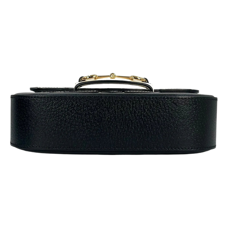 Gucci Adidas Horsebit 1955 Shoulder Bag - Black