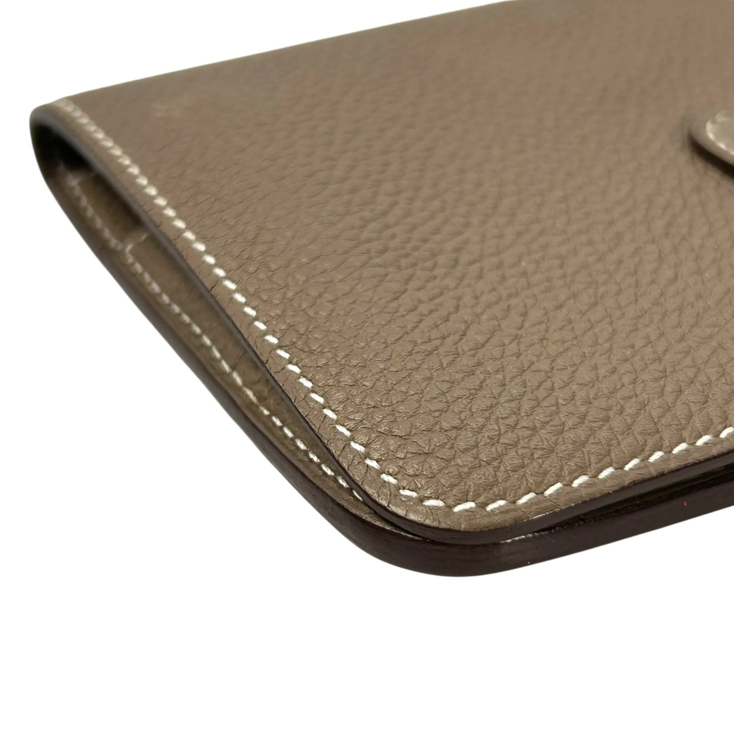 Hermes Dogon Togo Compact Wallet - Brown