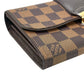 Louis Vuitton Damier Portefeuille Sistina Long Wallet - Brown