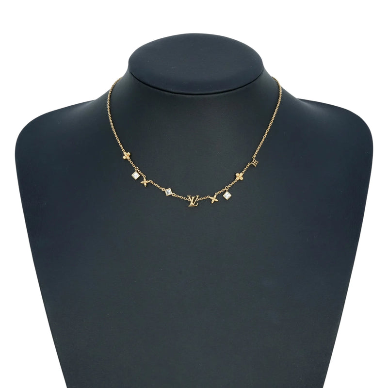 Louis Vuitton In The Sky Necklace - Gold Plated