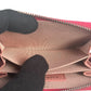 CHANEL Camellia Embossed Coin Case - Pink