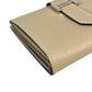 HERMES Bean Mini Business Card Holder Compact Wallet - Beige