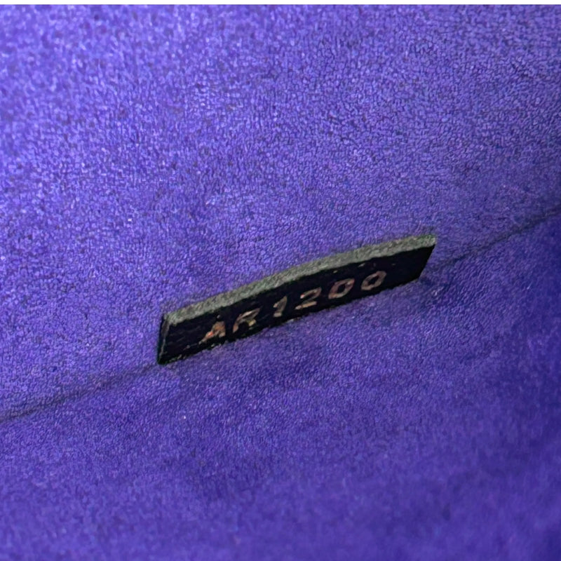 Louis Vuitton Neo Alma PM Monogram Empreinte Hand Bag - Black × Purple