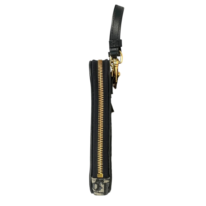 Christian Dior Montaigne Phone Case Chain Wallet - Navy