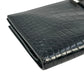 HERMES Bearn Soufflet Alligator Long Wallet - Black with J Stamp (2006) 