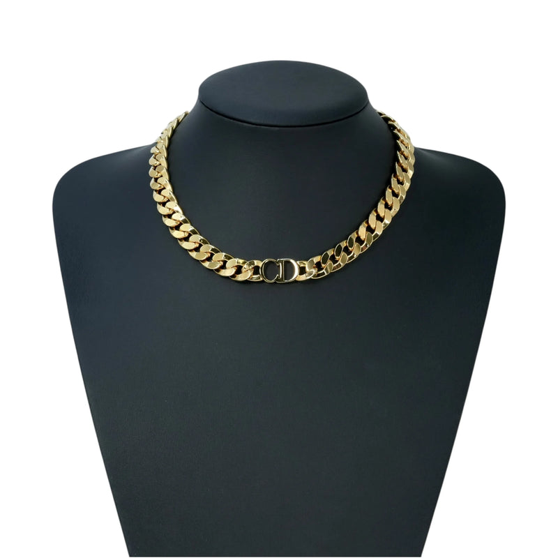 Dior CD チェーン リンク ネックレス - メタル