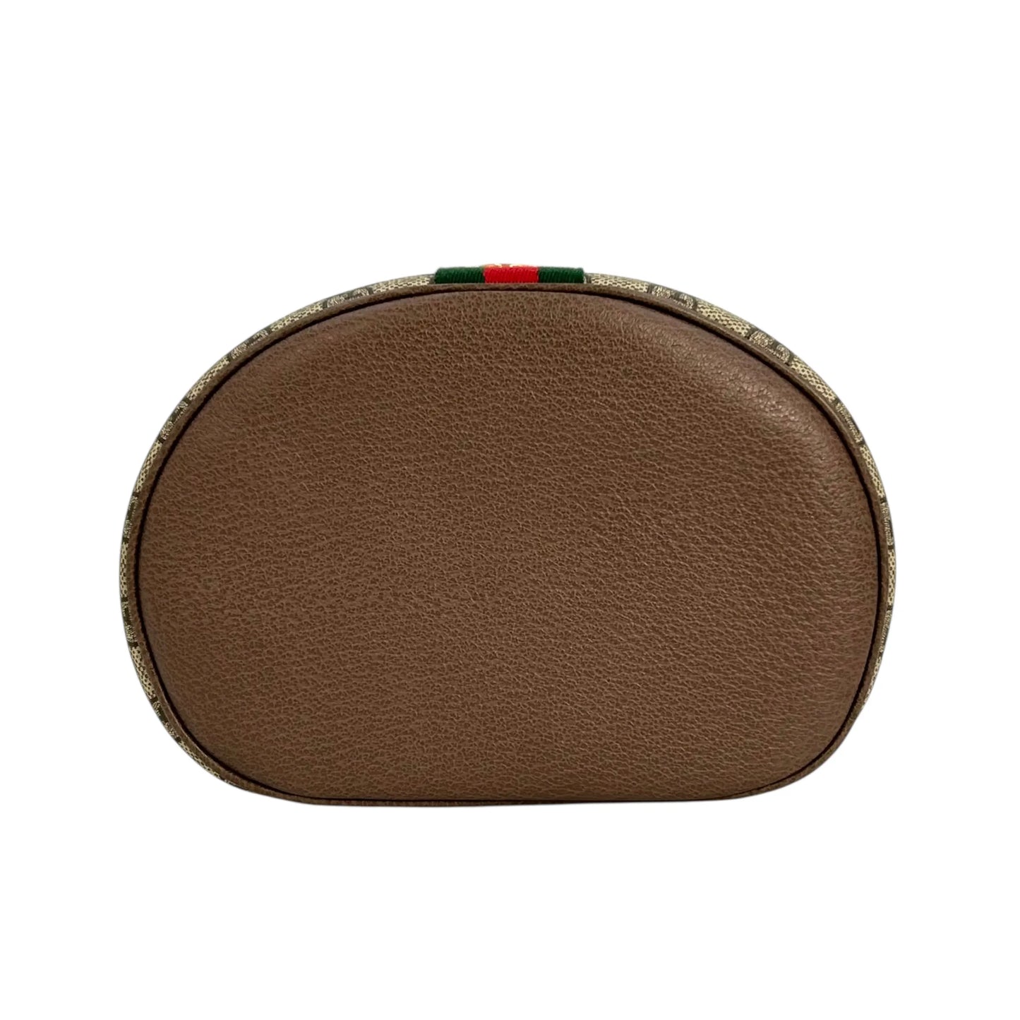 GUCCI Ophidia GG Supreme Canvas Cosmetic Case Handbag - Brown 