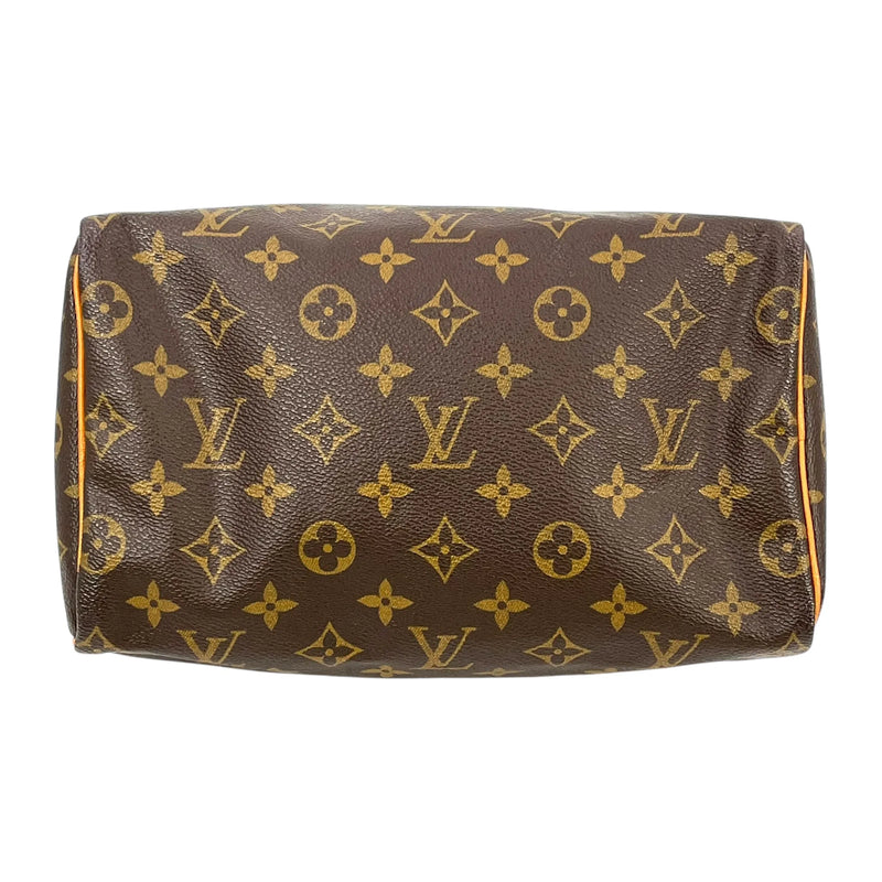 Louis Vuitton スピーディ25 モノグラム キャンバス ハンドバッグ - ブラウン