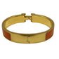 HERMES Clic H Orange Gold