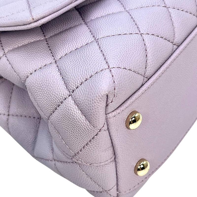 CHANEL Matelasse Coco Handle Chain Shoulder Bag