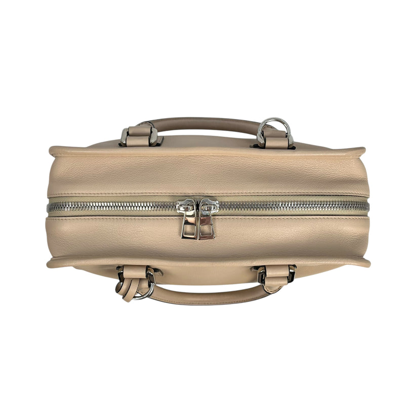 LOEWE Amazona 28 Hand Bag Shoulder Bag Beige