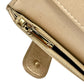 CHANEL Matelasse Caviar Skin Metallic Bi-fold wallet