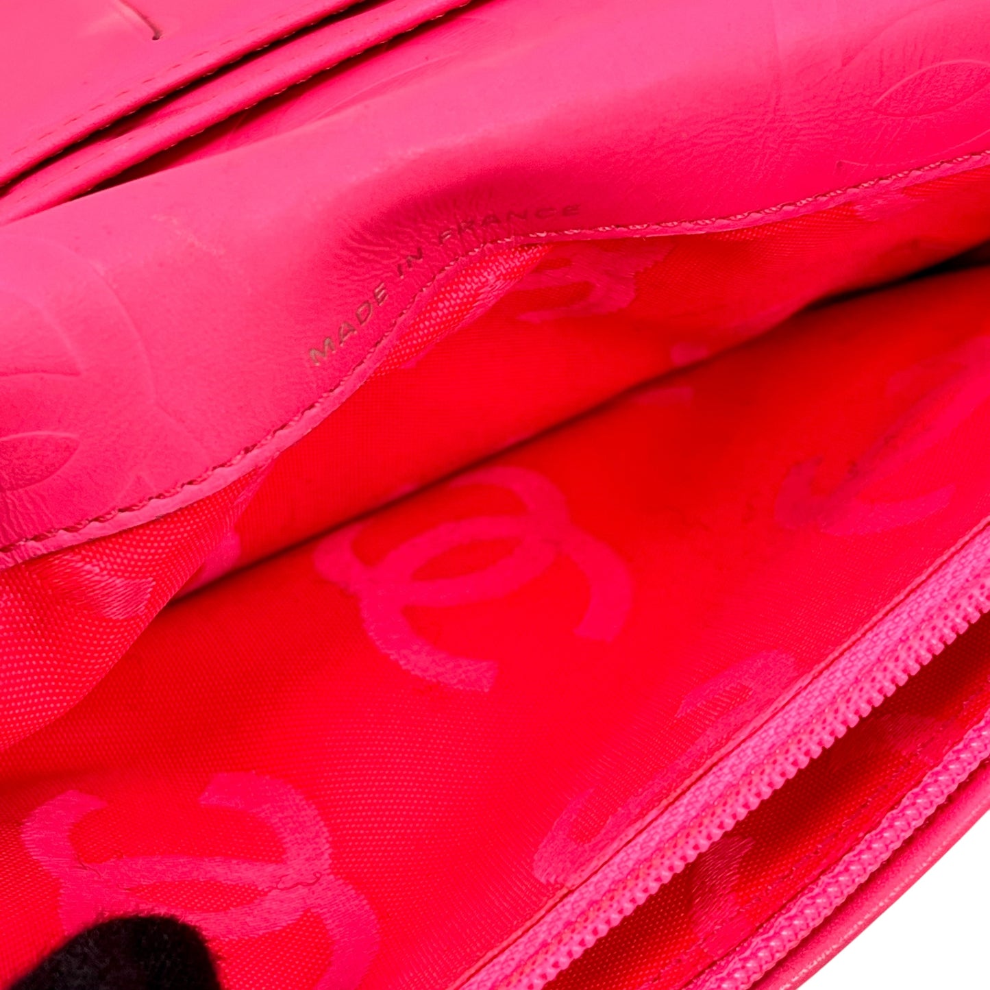 CHANEL Cambon Line Bi-fold long wallet