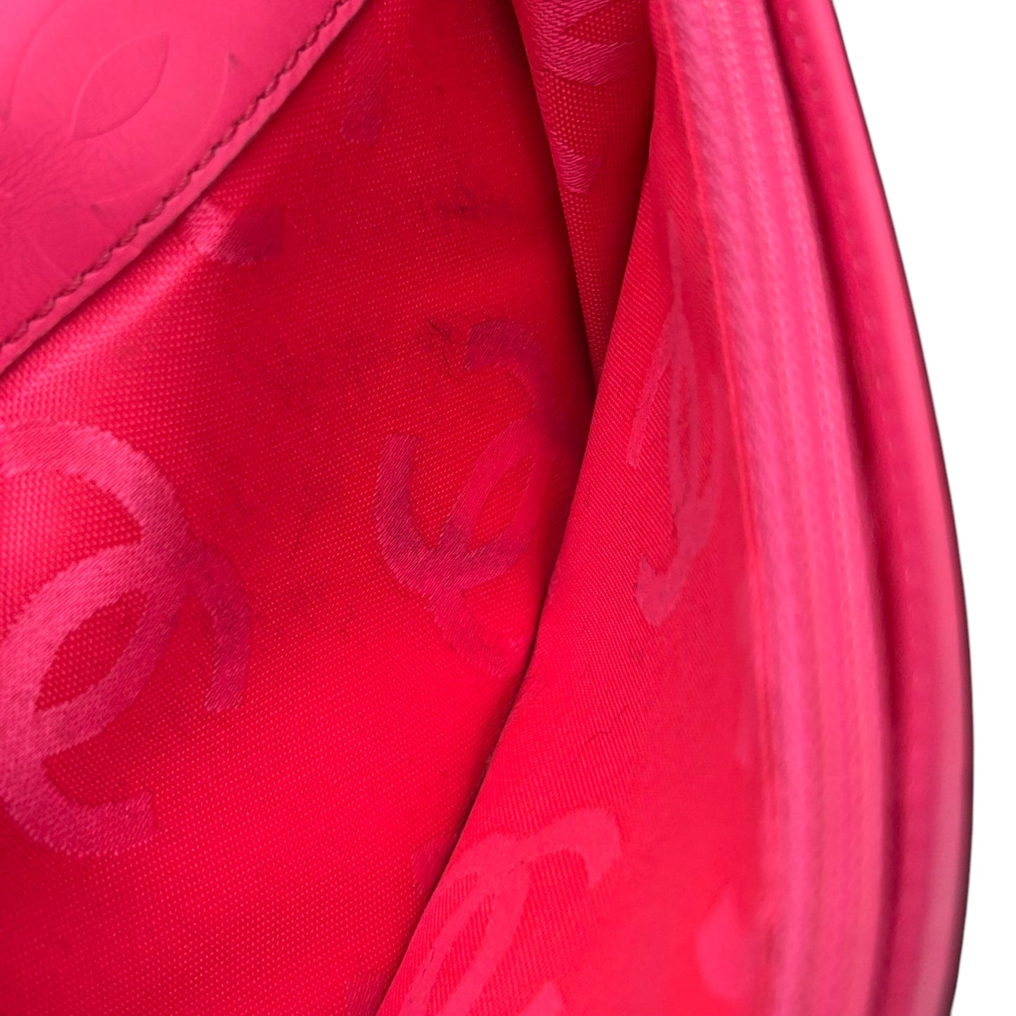 CHANEL Cambon Line Bi-fold long wallet