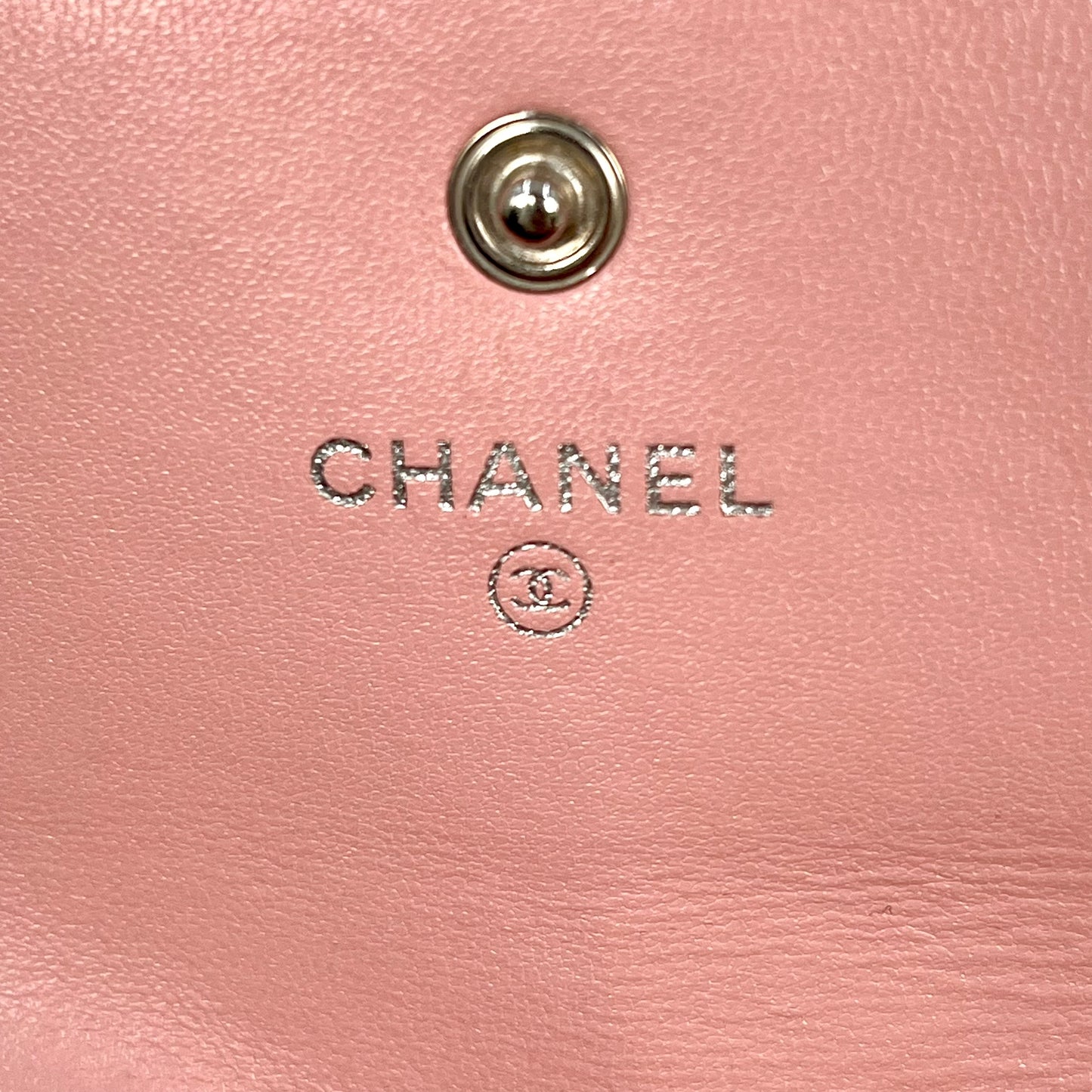 CHANEL Wild Stitch Long wallet Lambskin