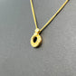 Dior Rhinestone Pendant Necklace