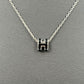 Hermès Mini Pop Ash Necklace  Black
