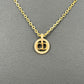 Dior Clair D Lune Necklace Metal Crystal