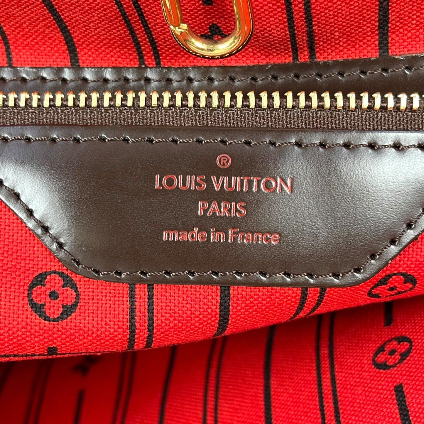 Louis Vuitton Damier Neverfull MM - Darkbrown