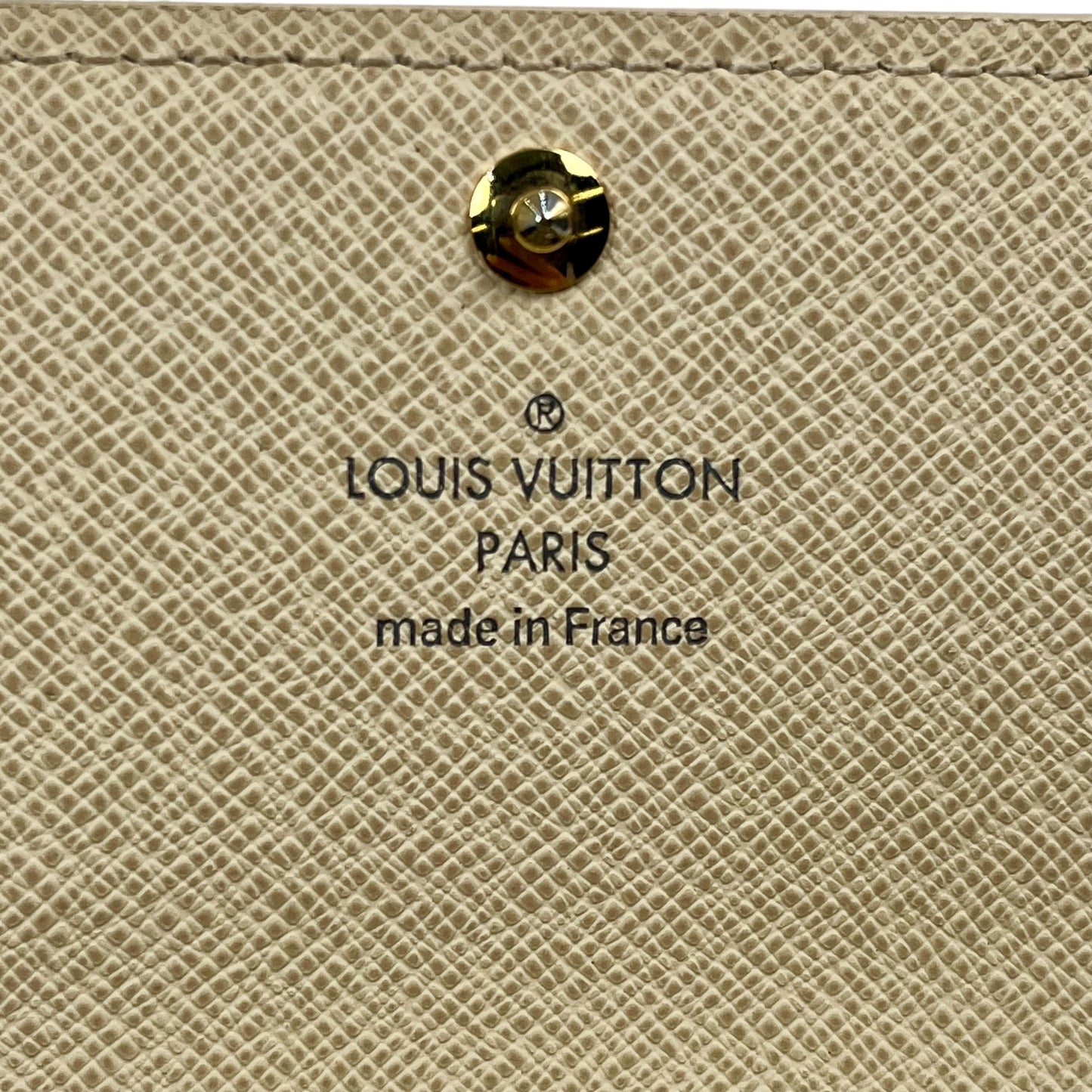Louis Vuitton Damier Portefeille Sarah Long Wallet - White