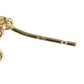 K18 Yellowgold Triple Cross Earring