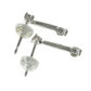 Pt900 Diamond Earring