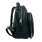 PRADA Diagramme Leather Backpack - Black