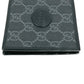 GUCCI Interloking G GG Supreme Money Clip Compact Wallet - Black