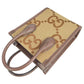 GUCCI Jumbo GG Mini Hand Bag Shoulder Bag - Brown