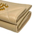 CHANEL Materasse Chanel 19 Compact Wallet - Beige