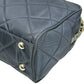 PRADA Nylon Quilting Chain Shoulder Bag - Navy