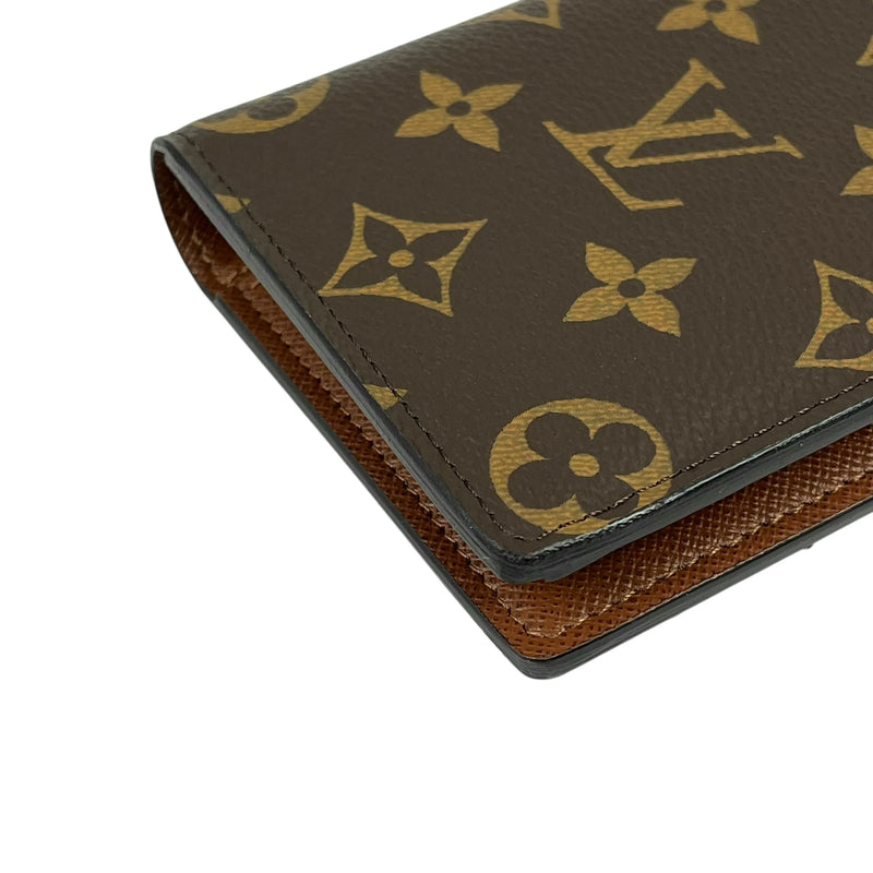 Louis Vuitton Monogram Portefeuille Brazza Long Wallet - Brown