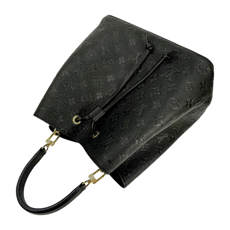 Louis Vuitton Neo Noe Empreinte Hand Bag - Black