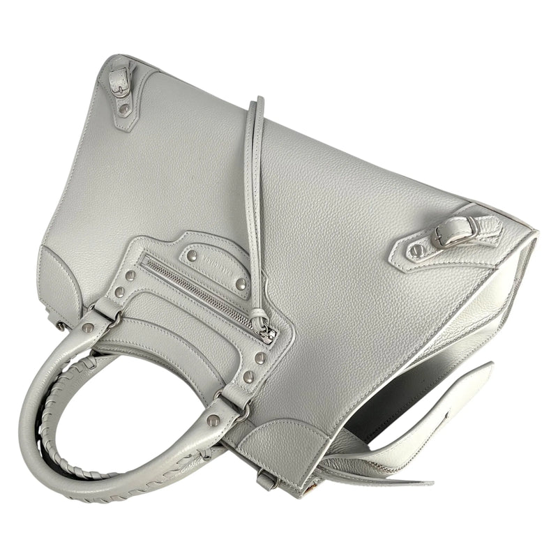 BALENCIAGA Neo Classic City Medium Top Handle Tote Bag Hand Bag - Gray