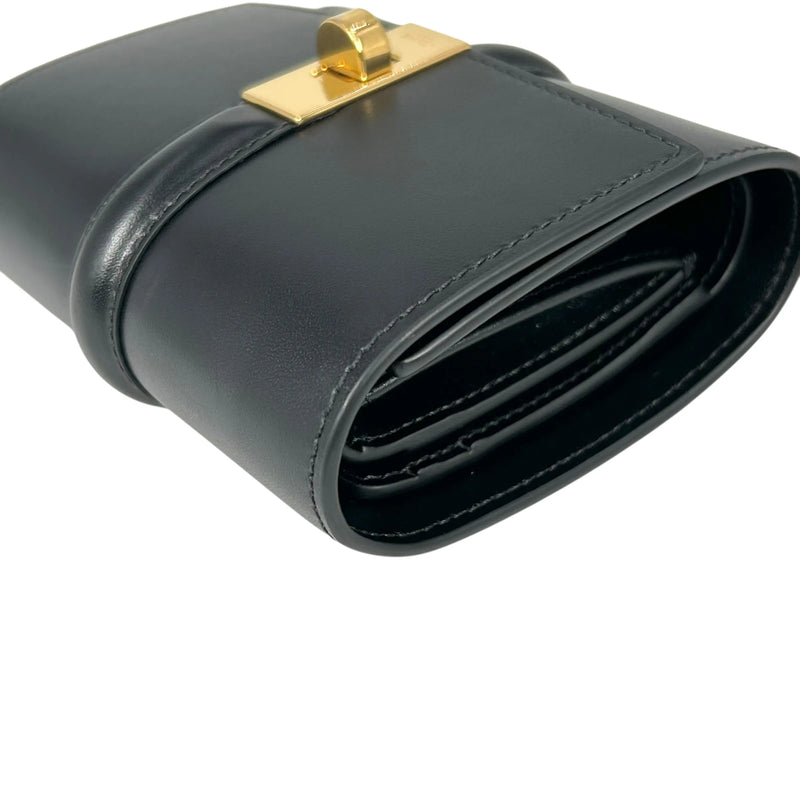 CELINE Trifold Calfskin Compact Wallet 16 - Black