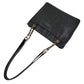 CHANEL CC Logo Lambskin Chain Shoulder Bag - Black