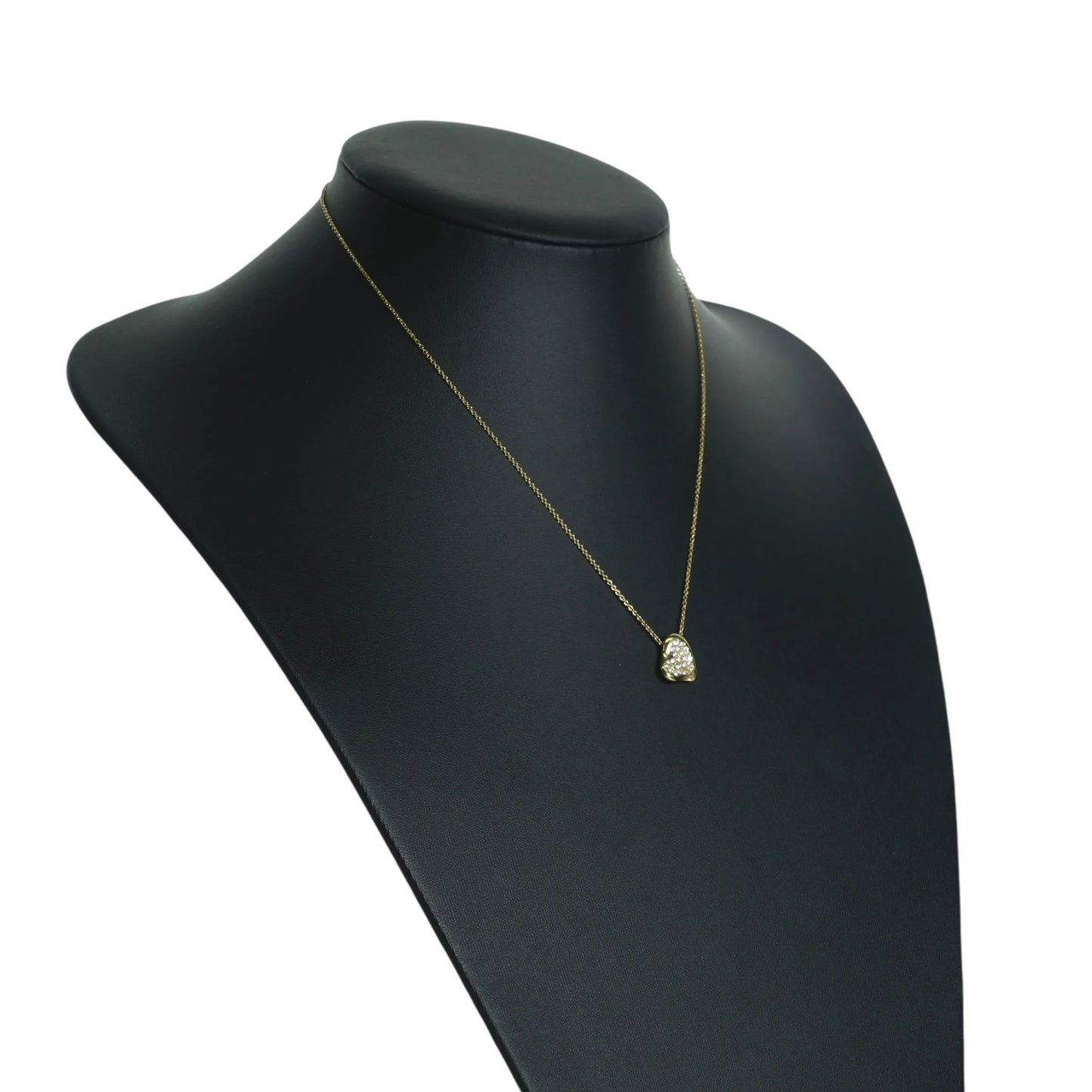 Tiffany Full Heart Diamond Necklace - 18KYG