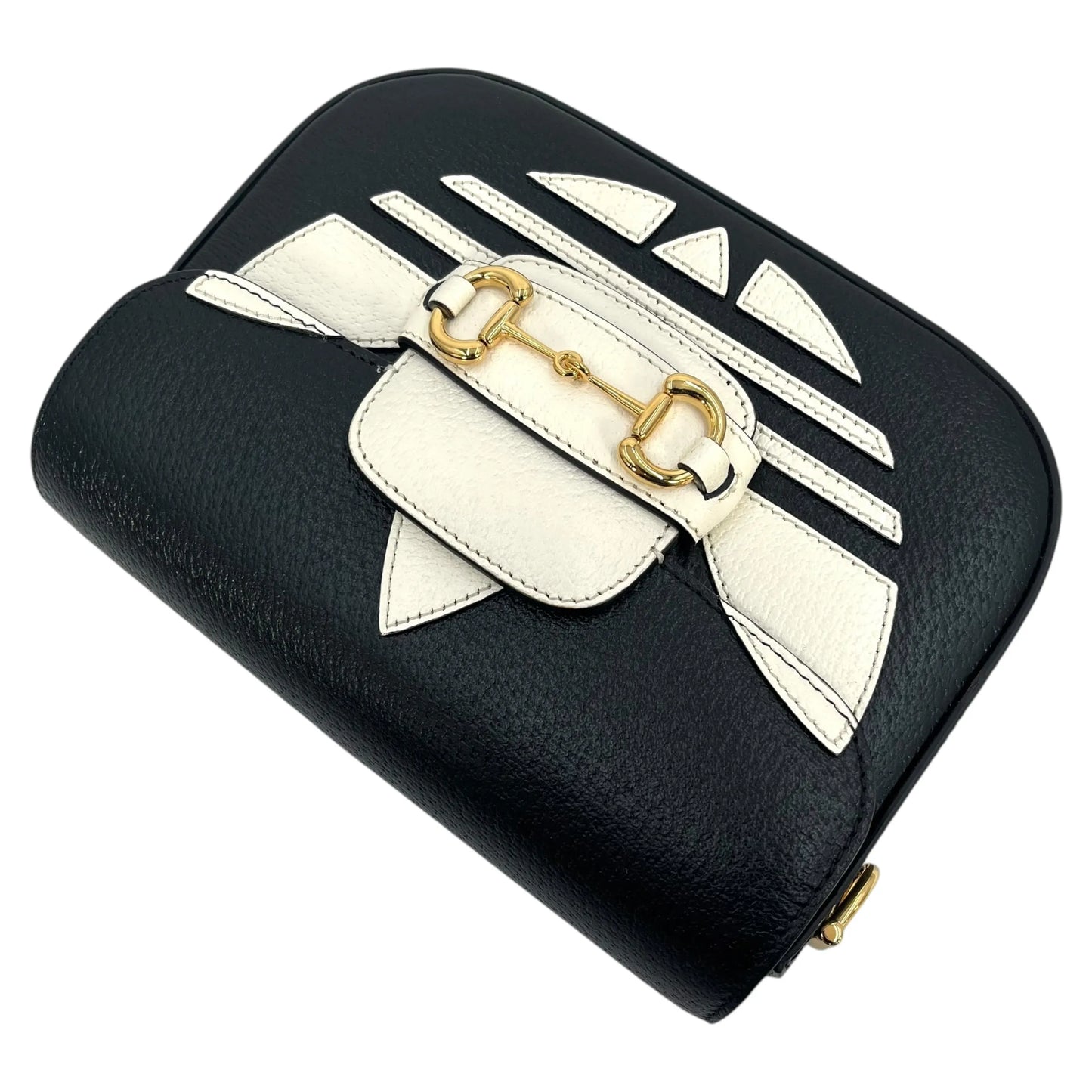 Gucci Adidas Horsebit 1955 Shoulder Bag - Black