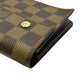 Louis Vuitton Damier Portefeuille Accordion Long Wallet - Brown