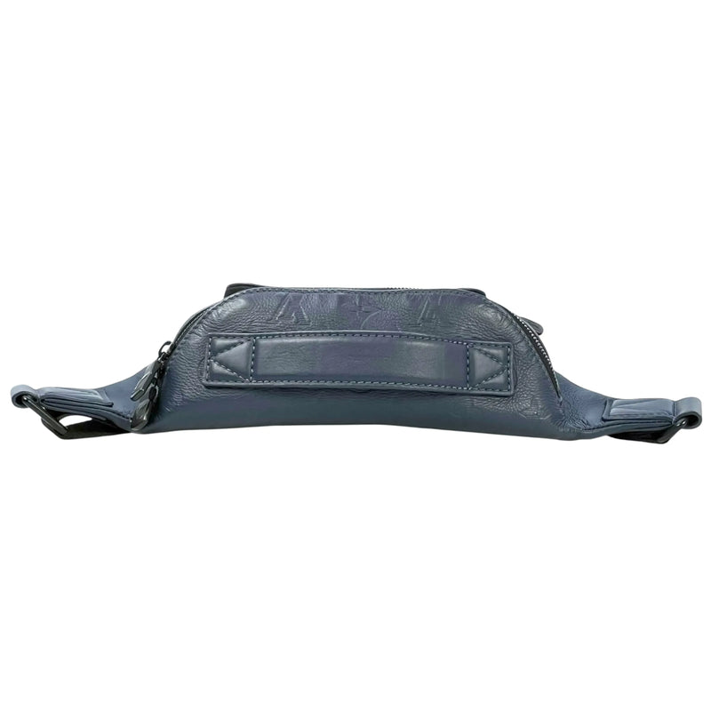 Louis Vuitton Monogram Shadow Discovery Bum Bag Body Bag - Navy