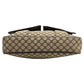 Celine Canvas Macadam Shoulder Bag - Brown