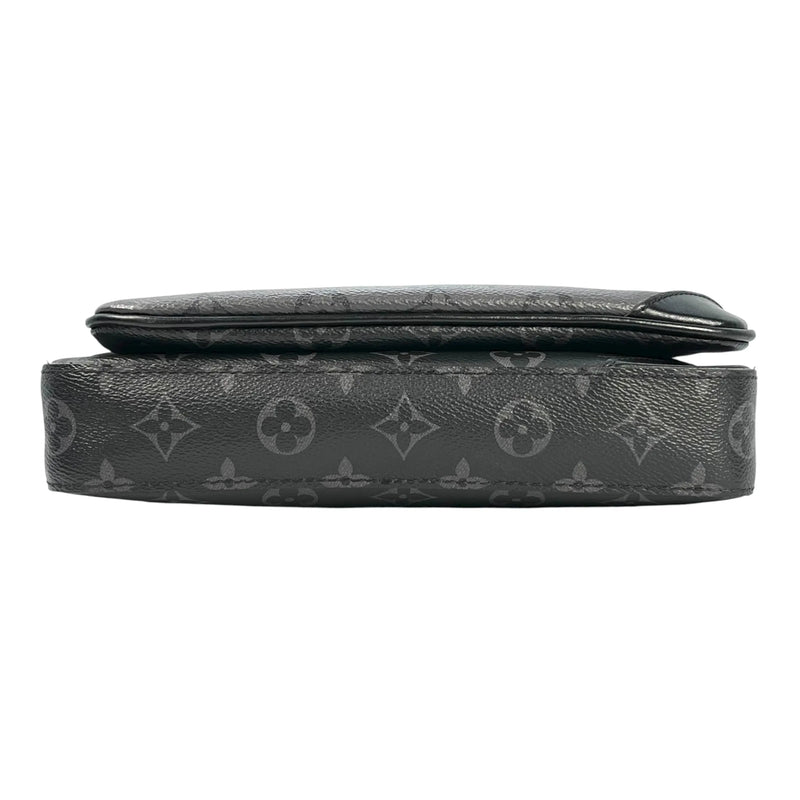 Louis Vuitton Trio Messenger Monogram Eclipse Shoulder Bag - Black