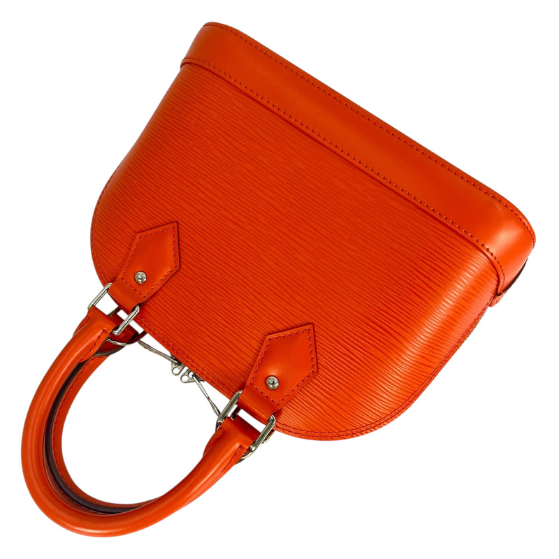 LOUIS VUITTON Alma BB Epi Leather Hand Bag Shoulder Bag - Orange