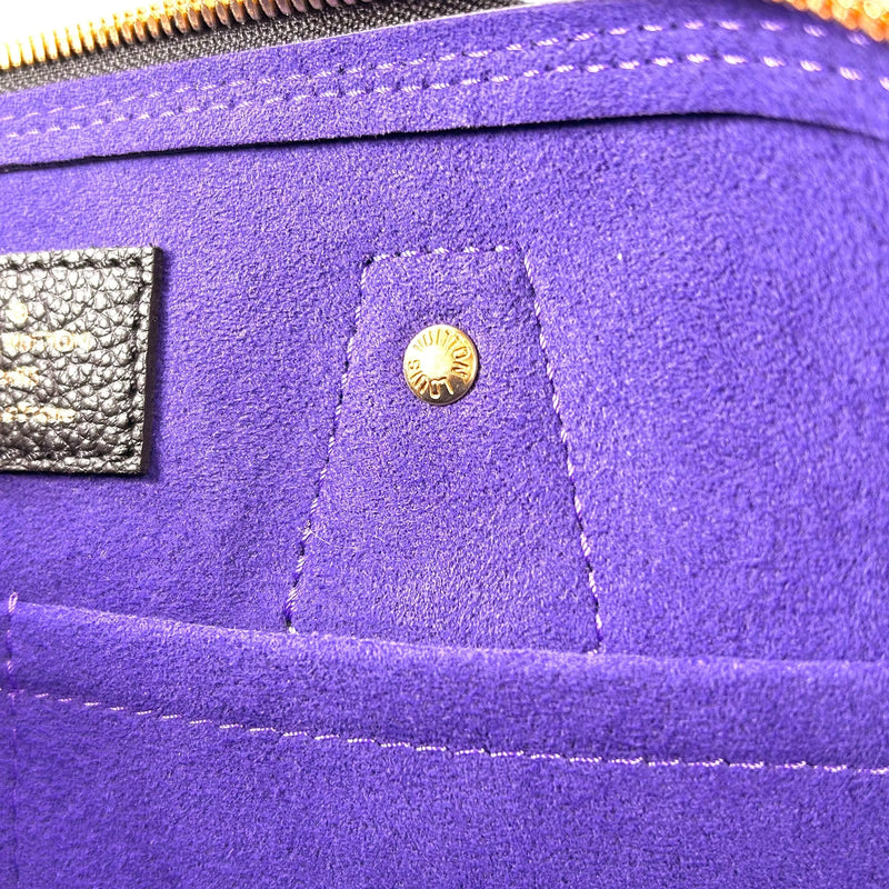 Louis Vuitton Neo Alma PM Monogram Empreinte Hand Bag - Black × Purple